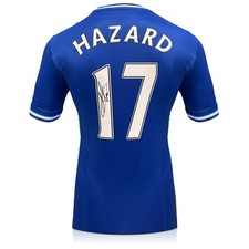 Eden Hazard Signed Original Chelsea 2013-14 Football Shirt