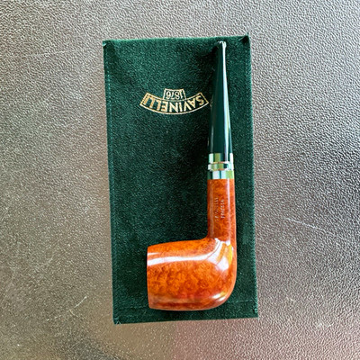 Savinelli Foresta Smooth Natural 111 KS Tobacco Pipe, 6mm Filter