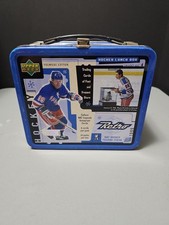 1999-00 WAYNE GRETZKY UPPER DECK RETRO HOCKEY METAL LUNCHBOX NEW YORK RANGERS