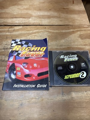 Vintage 1996 Racing Fever - 4 PC Video Games EA - Disc Only + Installation Guide