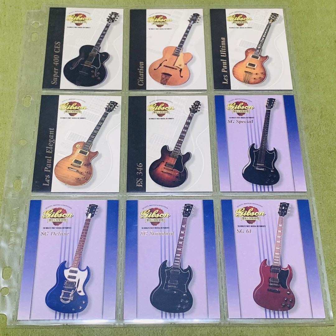Gibson ギタートレーディングカード、トランプ、コレクタブル缶 Gibson ギタートレーディングカード、トランプ、コレクタブル缶