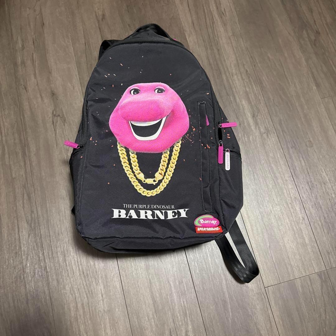 Biggie Barney Chains Barney Sprayground Backpack Sprayground