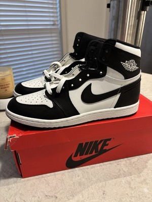 Nike Air Jordan 1 Retro High '85 OG Black and White Size 10