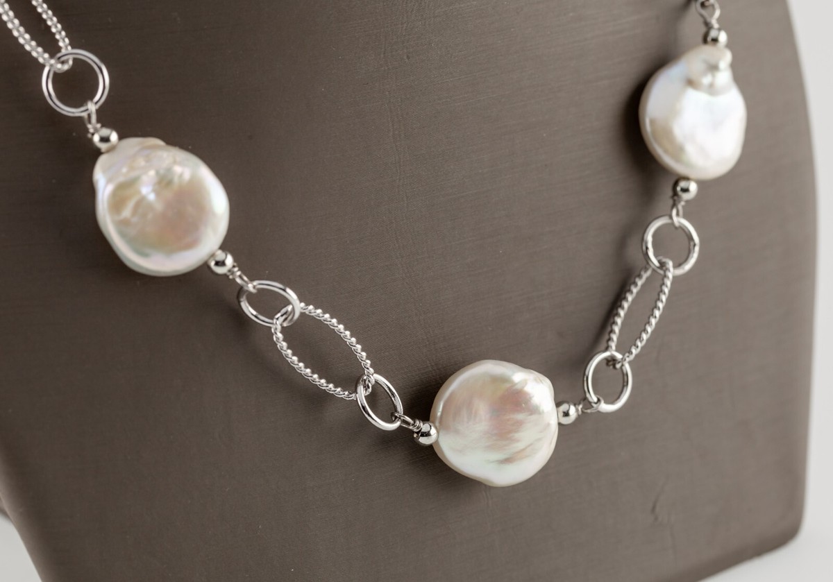 Sentiments】NO.264 [SILVER] NECKLACE orginal pearl