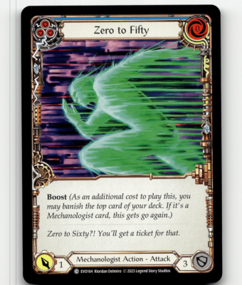 Flesh And Blood Zero to Fifty (Blue) - Bright Lights - Common
