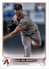 2022 Topps #130 Tyler Gilbert Arizona Diamondbacks Rookie RC Season One Base Car