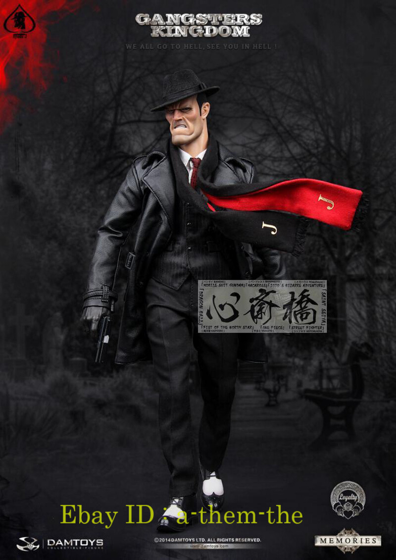 Dam Toys Gangsters Kingdom Spades J Jason Statham 1/6 Action