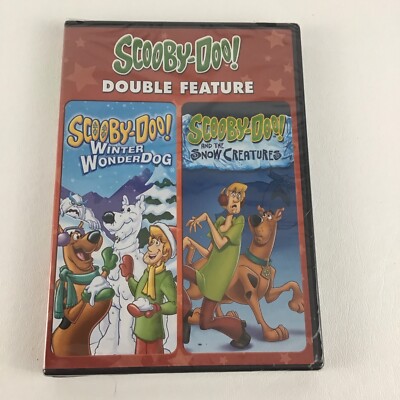 Scooby Doo Double Feature DVD Winter Wonderdog Snow Creatures New Sealed