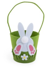 Boston International - Bunny Butt Felted Basket - HCT22043