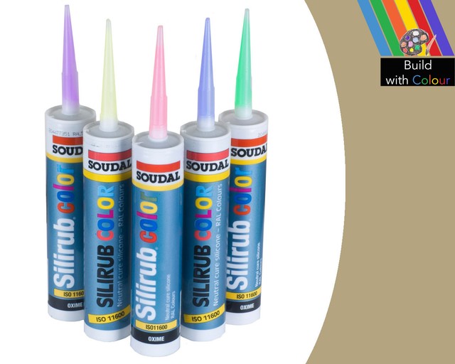 Beige Brown Silicone Sealant Soudal 310ml for sale online eBay