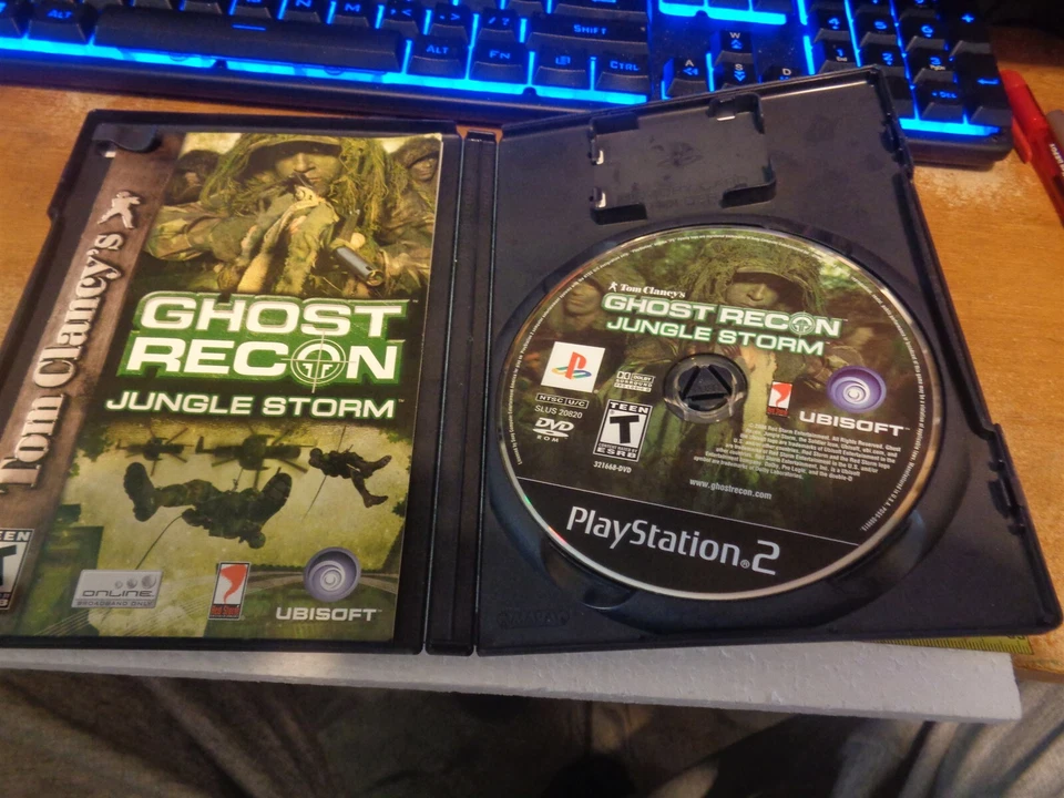 Play Station 2 Computer Program Ghost Recon Jungle Storm (NOT TESTED) (BOX#PIKE) - Image 2 of 2