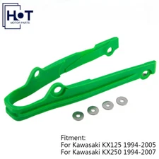 Green Swingarm Chain Slider KA03703026 for Kawasaki 125 250 KX250 KX125 KX 125