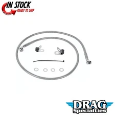 Drag Specialties 1741-0874 Stainless Steel Front Brake Line Kit