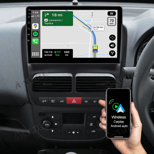 Android 10 2+32G Autoradio Navi Carplay WiFi SWC für Fiat Doblo MK2/Opel Combo D