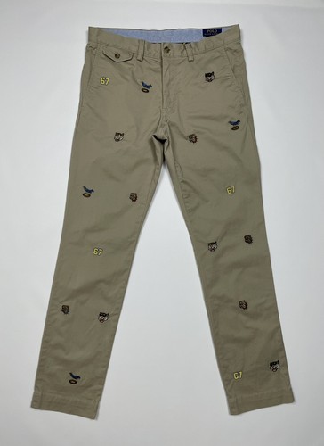 POLO RALPH LAUREN ANIMAL PRINT PANTS 