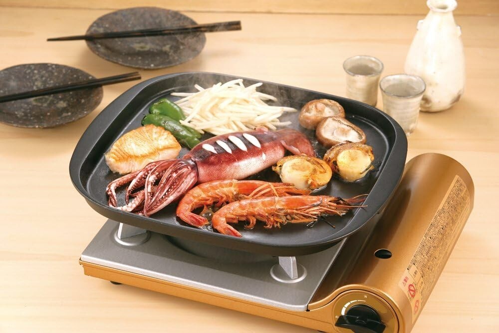 Iwatani Fluorine Processing Teppanyaki Iron Plate Grill CB-P