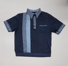 Vintage Arnold Palmer Golf Polo Blue Color Block Men's Size XL Rare
