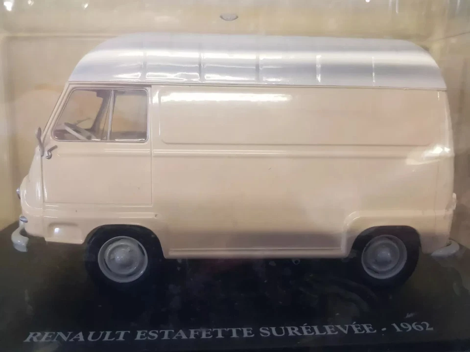 RENAULT ESTAFETTE SURELEVEE 1962 AUTO VINTAGE #76 MIB 1:24 - Immagine 3 di 4
