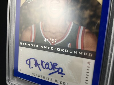 その他 panini GIANNIS ANTETOKOUNMPO RC PSA 8 PSA 8 GIANNIS ANTETOKOUNMPO 2013-14 Panini Hoops SIGNATURES BLUE