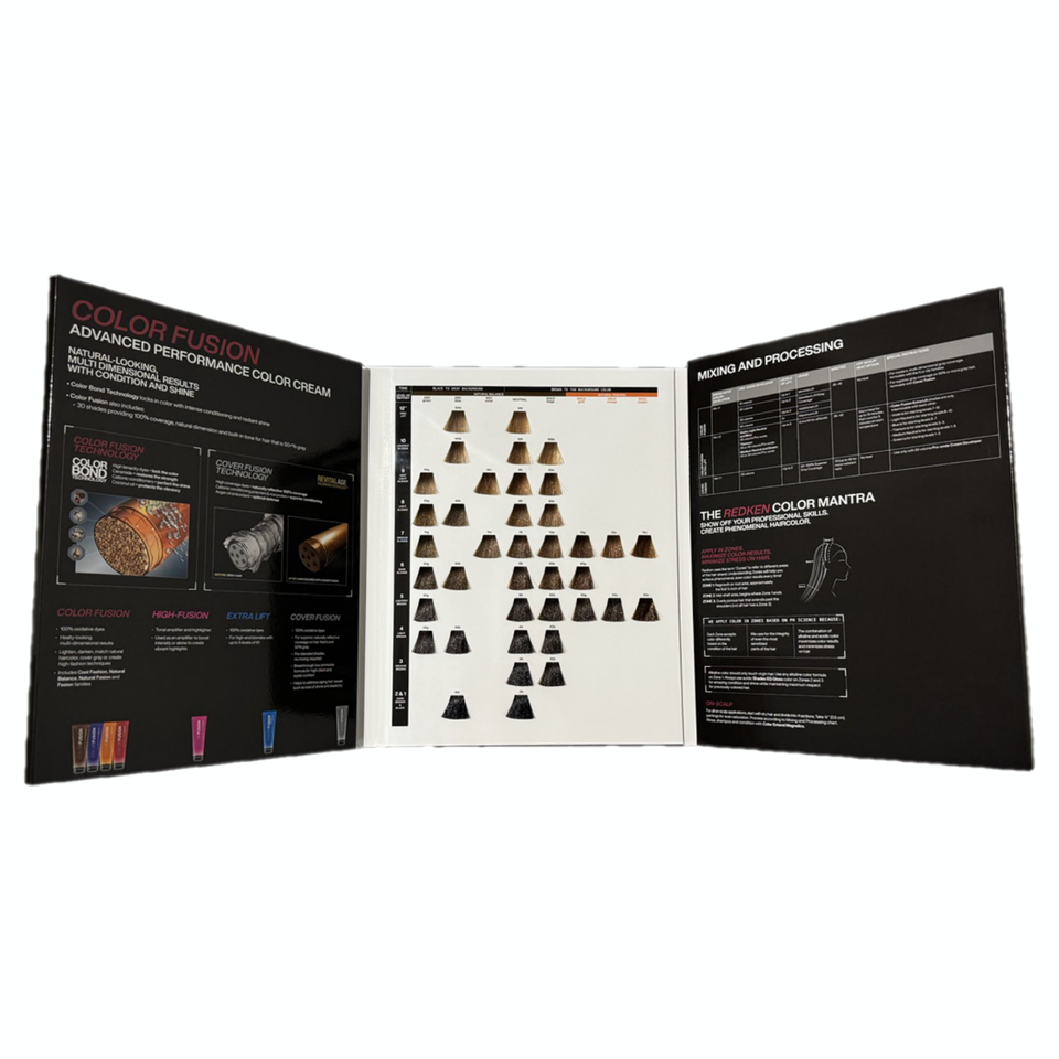 REDKEN Color Fusion Swatch Book | eBay