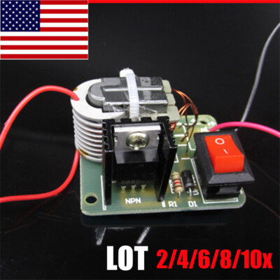 2-10Pcs 15KV High Voltage Inverter Generator Spark Arc Ignition Coil Module 3.7V