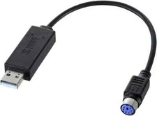 New USB-PS/2 conversion converter USB A male to mini DIN 6 pin female USB-CVPS5