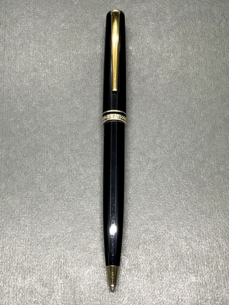 Excellent] MONTBLANC GENERATION Gross-Black GT Vintage Twist