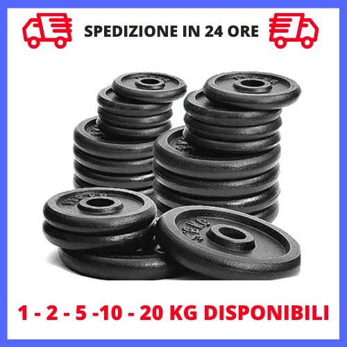 A buon mercato Dischi olimpici in ghisa - 20 kg, 10 kg e altro ancora