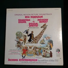 Doctor Dolittle Original Motion Picture Soundtrack (vinyl LP 1967) DTCS 5101