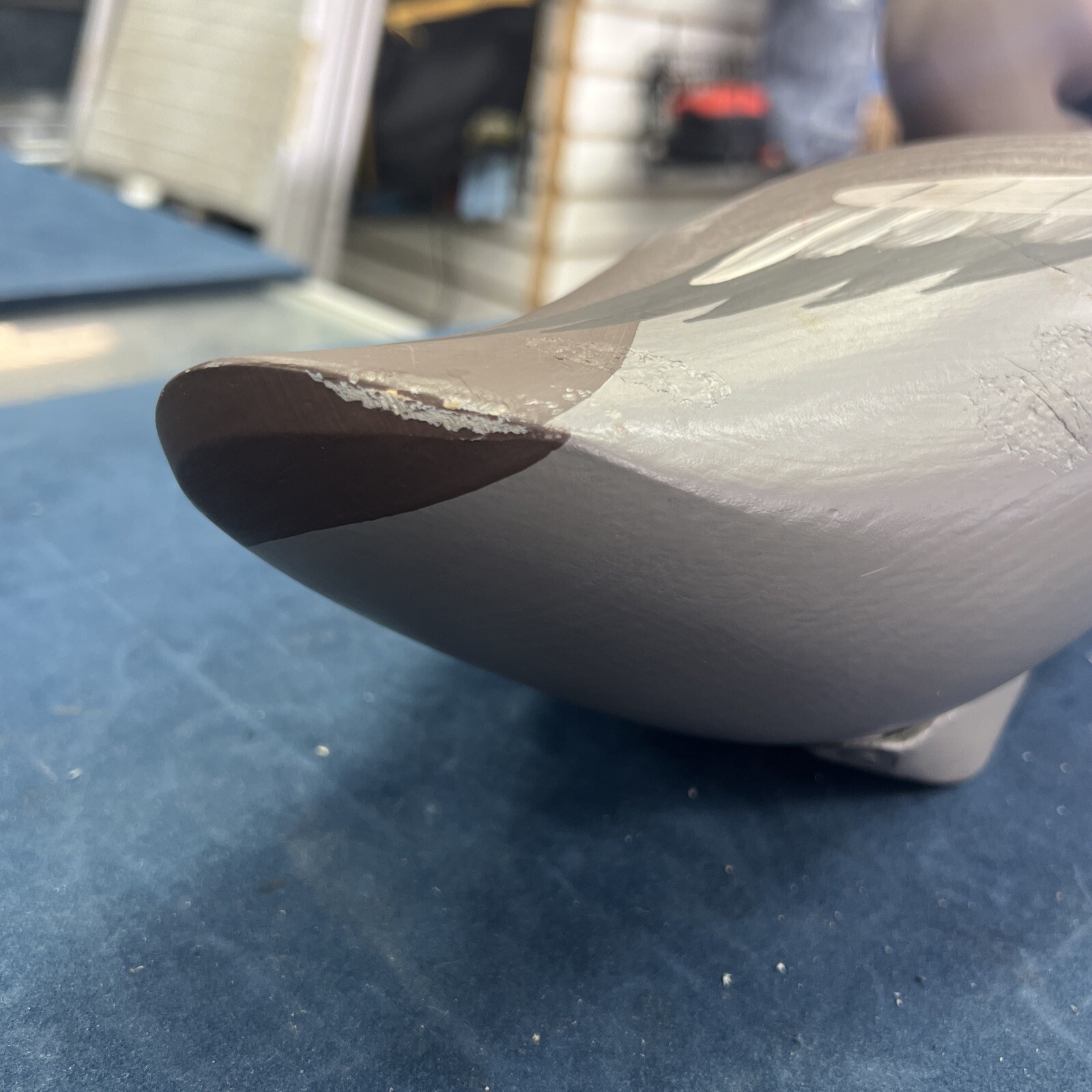 Vintage Joey Jobes Pumkinseed Duck Decoy Hand painted Signed 1990 eBay