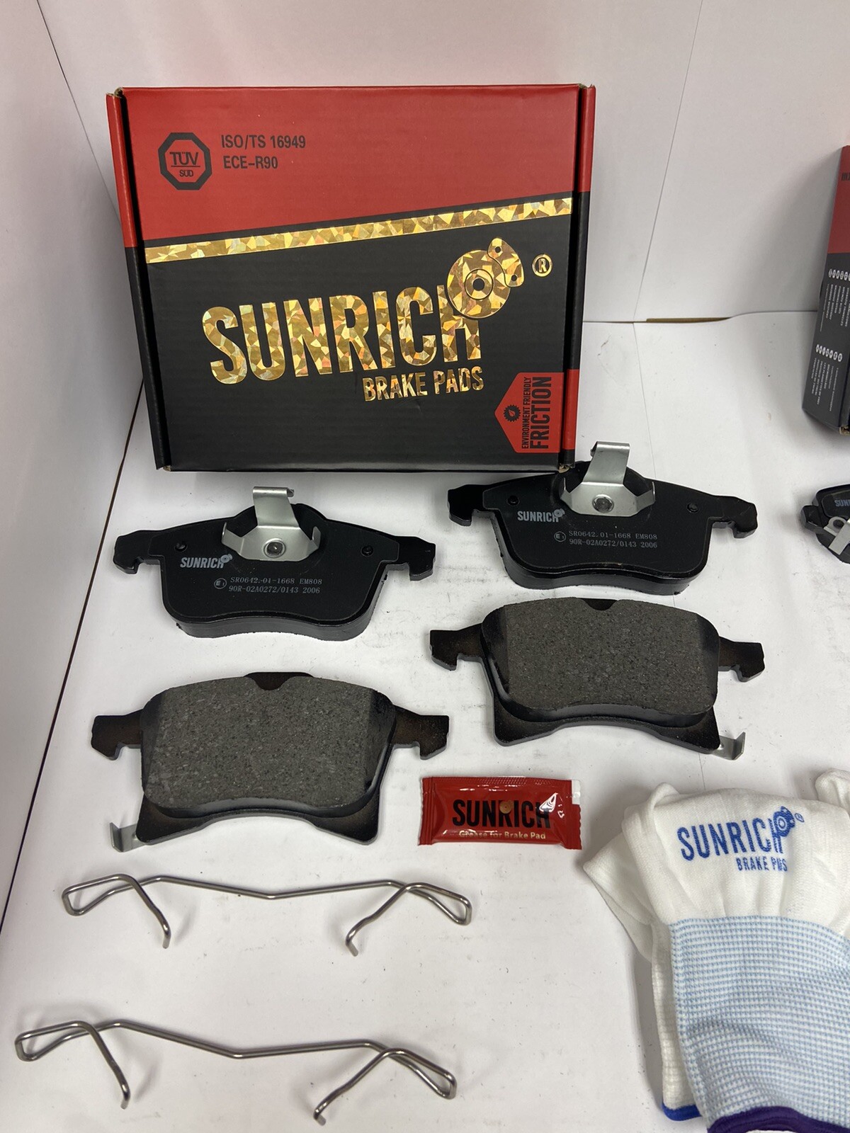 Fits Vauxhall Zafira B" 20052014 Premium Front And Rear Brake Pads