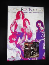 unad   CLASSIC ROCK ALBUMS-THE WHO-MEATY,BEATY,BIG & bOUNCY BOOK S/C-jOHN PERRY