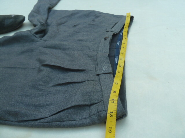 Burberry London Pants Men's XL EU 46 Dark Grey Tw… - image 12