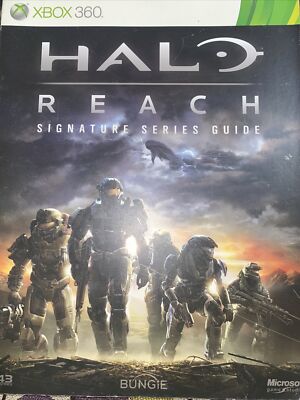 Halo Reach Brady Games Signature Series Guide Xbox 360 Bungie Official Complete