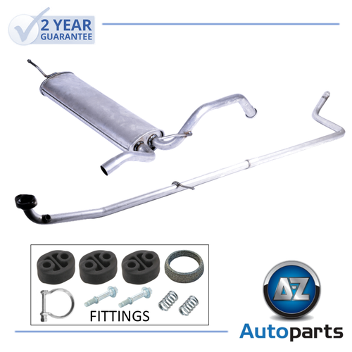 For Peugeot 107 1.0 20052014 Centre Exhaust Pipe & Rear Silencer