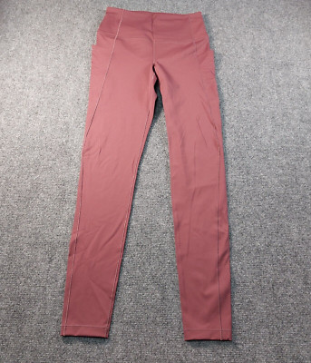 Arc teryx Women s S Mauve High-Rise Stretch Leggings Yoga Hiking Activewear