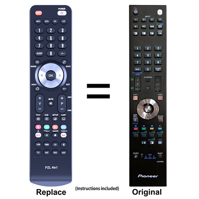 New AXD1562 AXD1564 Replacement Remote Control For Pioneer KRP-500A KRP-600A