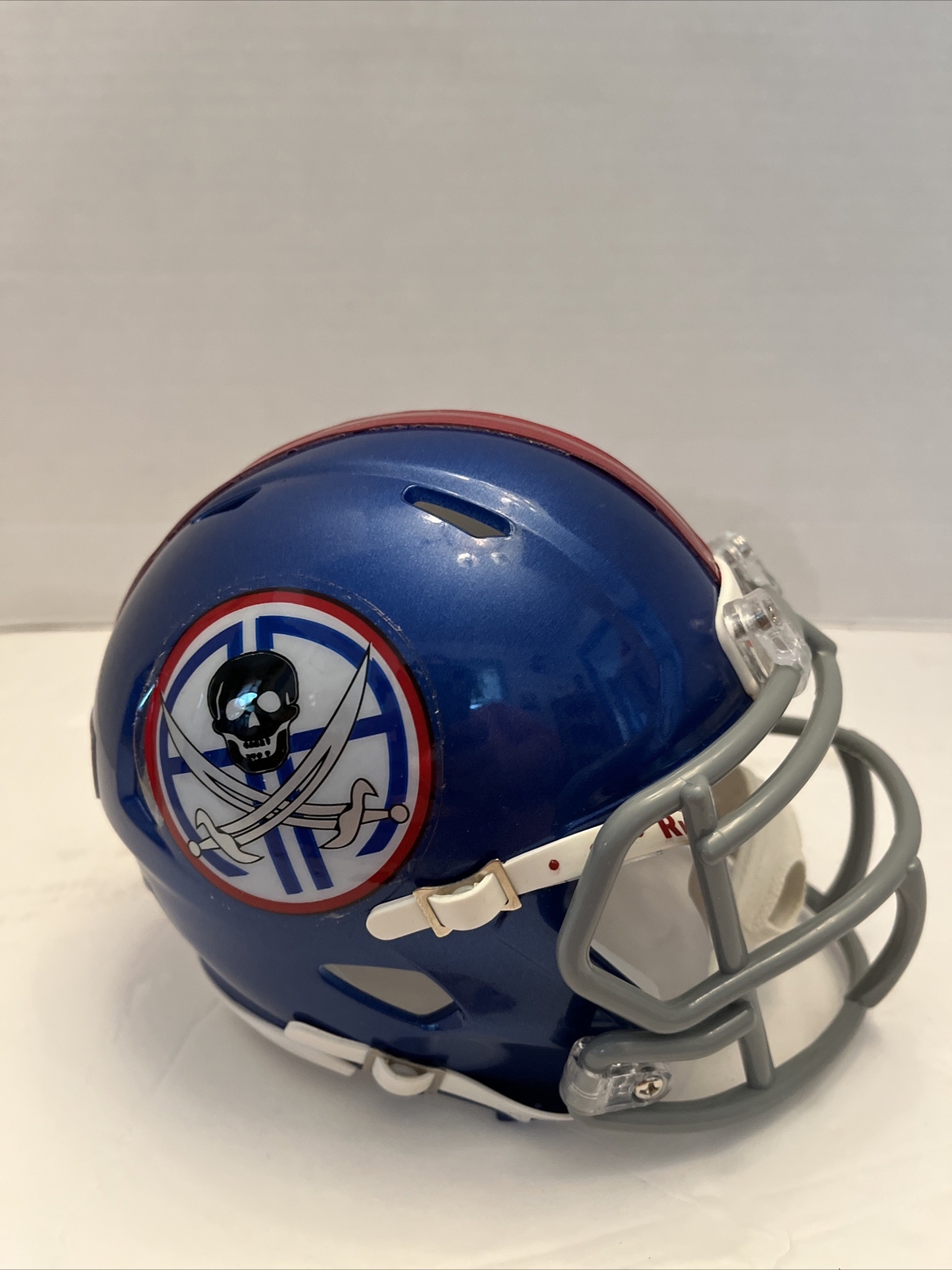 Pirates Skull Swords Logo Usa Rmx 2199 3 5/8