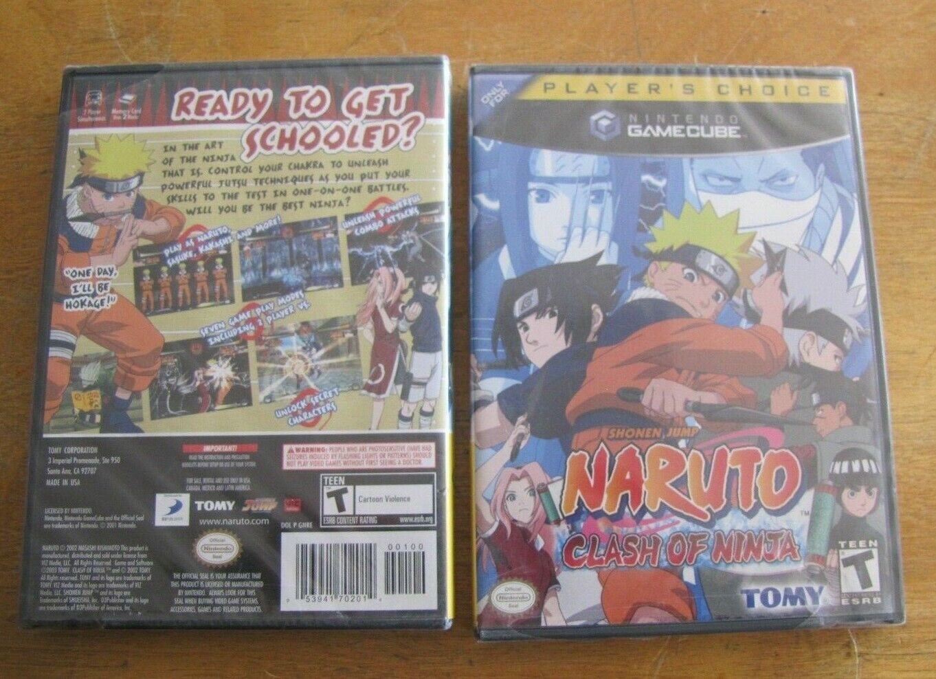 Gamecube - Naruto Clash of Ninja Nintendo Gamecube Complete #1250