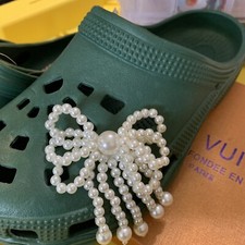 Luxury Pearl Croc Charms 2 