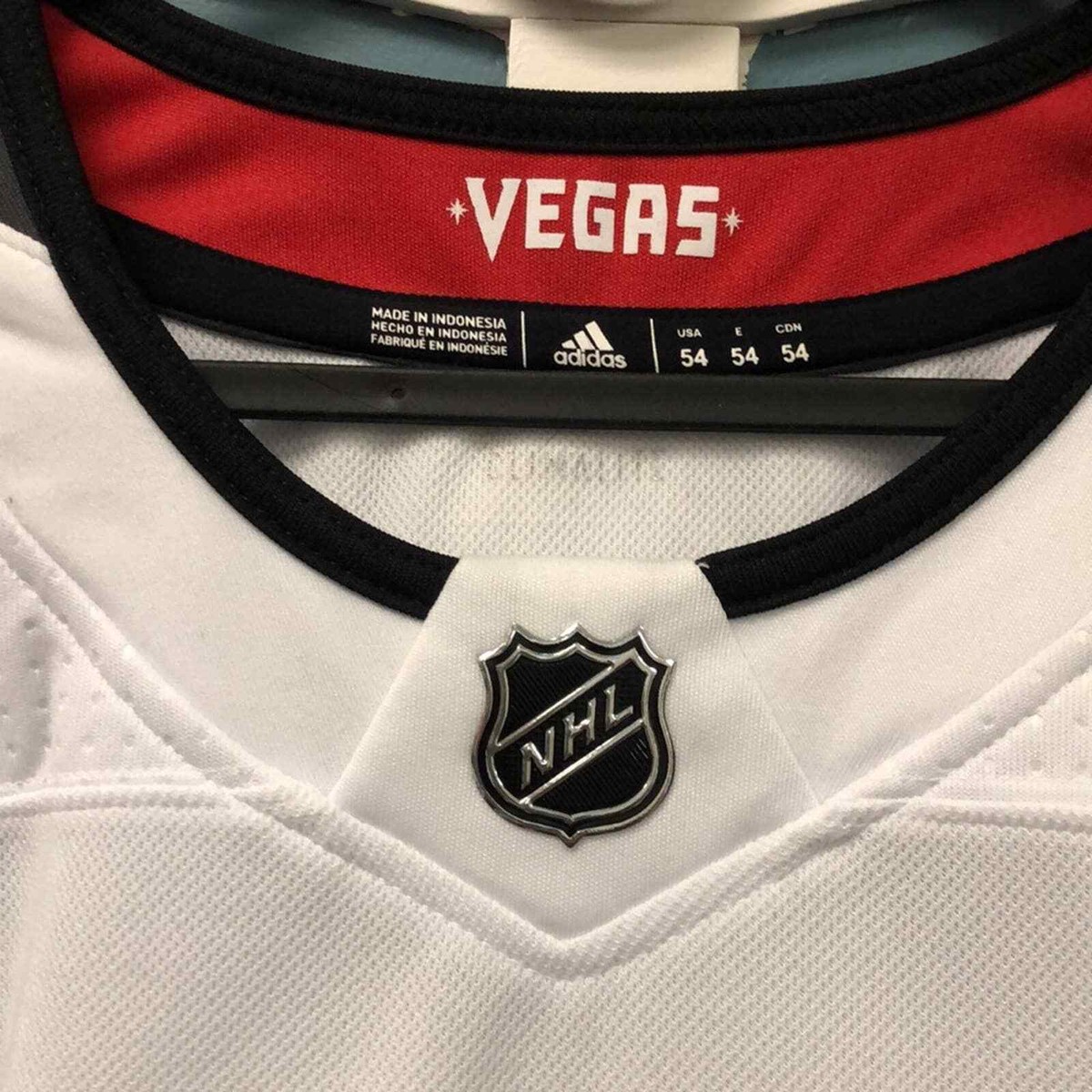 red golden knights jersey adidas