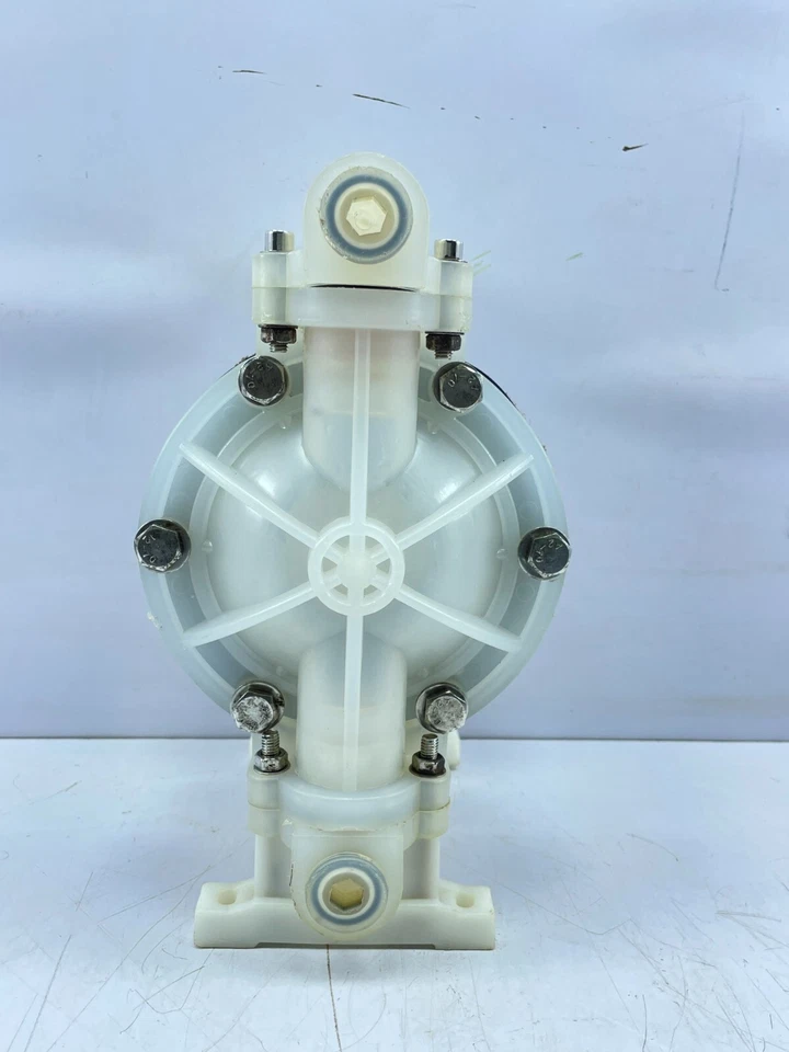 Double Diaphragm Pump QBY-15 Pneumatic Series Air Inlet 15mm 1/2 Polypropylene - Image 3 of 4