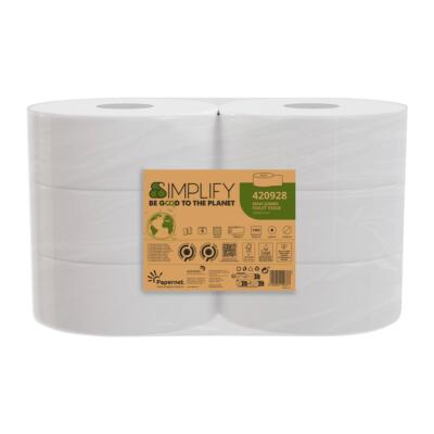 Papernet Toilettenpapier Simplify 420928 2lg. 1.305Bl. 6St.