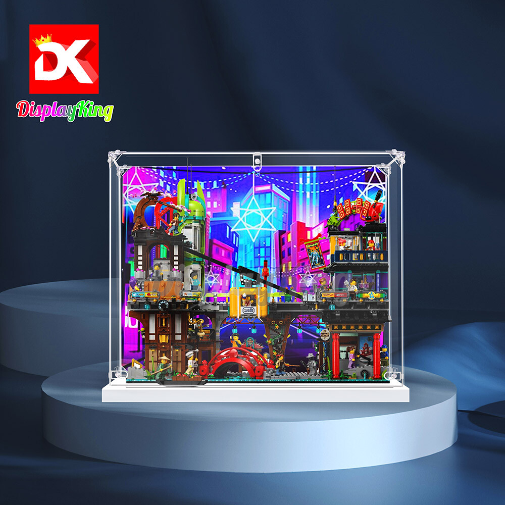 レゴ ディスプレイ Amazon.com: Acrylic Display Case for Lego 71799 NINJAGO City