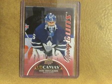21/22 Upper Deck Series 1 UD Canvas Young Guns Veini Vehvilainen C109