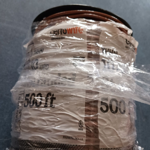 Cerro Wire Brown 10 AWG stranded copper wire 600V THHN THWN 500 Foot Reel