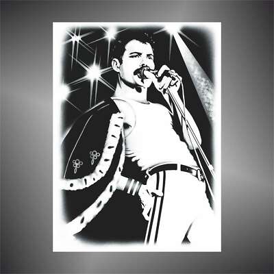 AUFKLEBER queen MUSIC decal STICKER HARD ROCK METAL PUNK rap pop