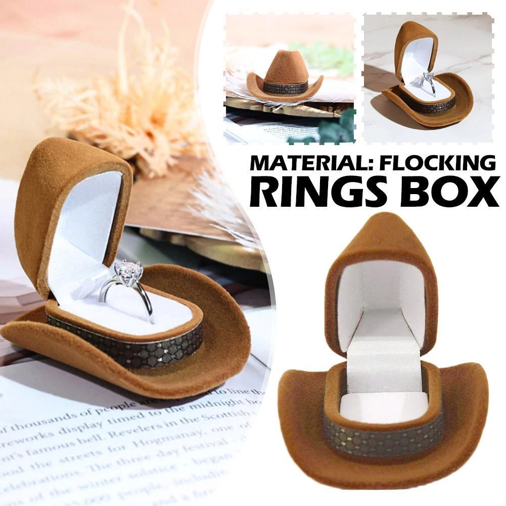 Cowboy hat cheap ring holder