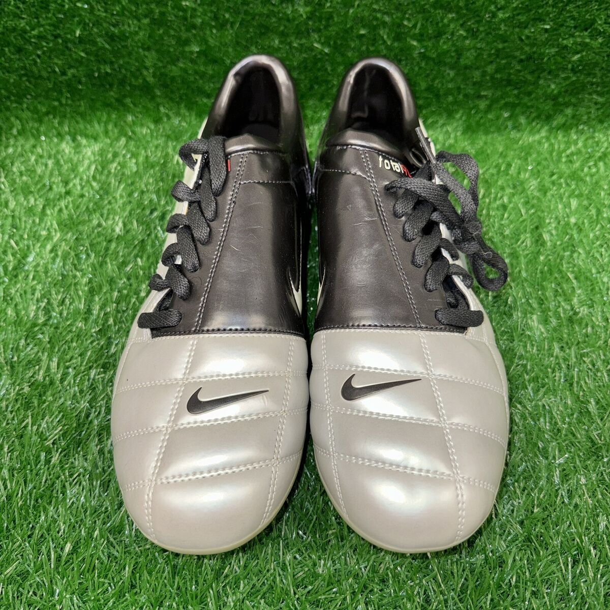 Nike Total 90 Air Zoom III Cleats Silver Black Size 11.5 Nike Total 90 Air Zoom III Cleats Silver Black Size 11.5