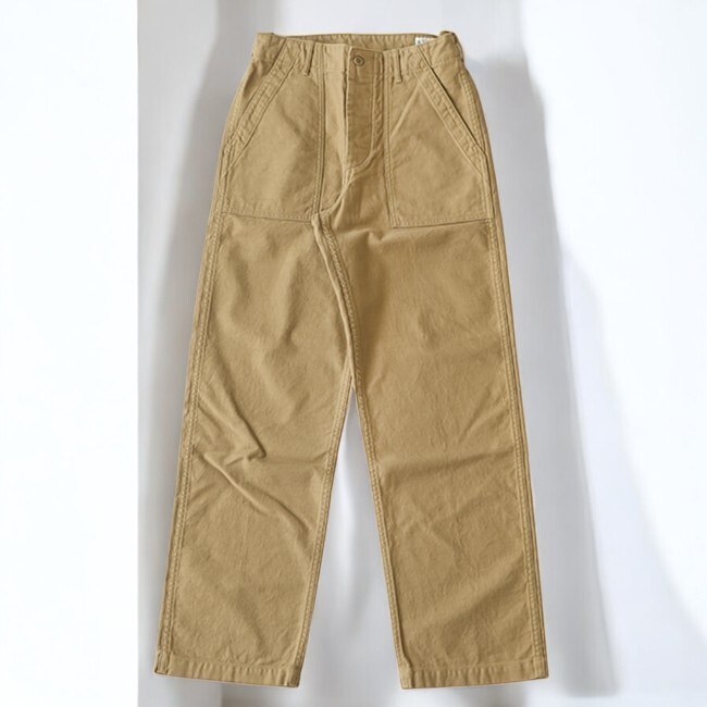 orslow Men's US ARMY FATIGUE PANTS 01-5002-16/40/61/66 Pants Made